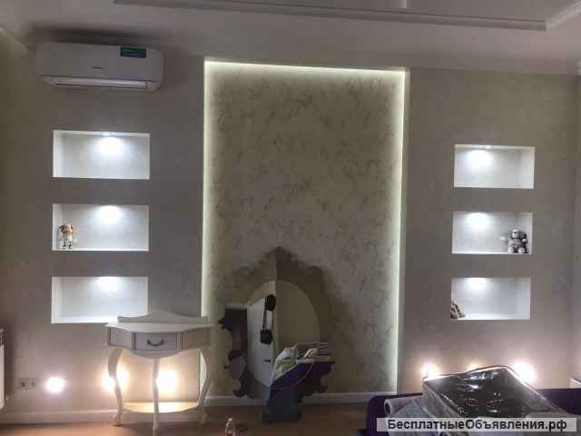 Бригада отделочников выполнит ремонт под ключ: квартиры, офисы, коттеджи