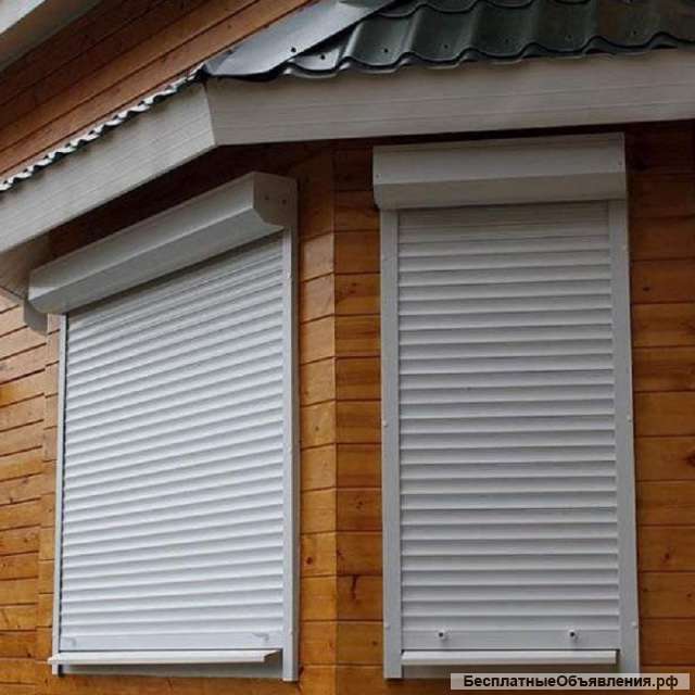 Рольставни на двери на заказ