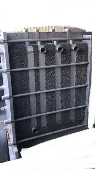 Охладители пластинчатые от установок 10тн/час и 5тн/час