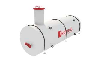 Емкости подземные горизонтальное