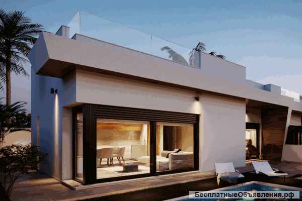 Недвижимость в Испании, Новая вилла рядом с гольф полем от застройщика в Лос Алькасарес