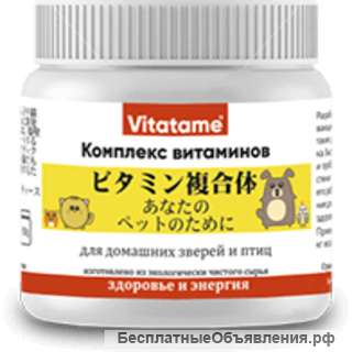 Активные витамины для питомцев