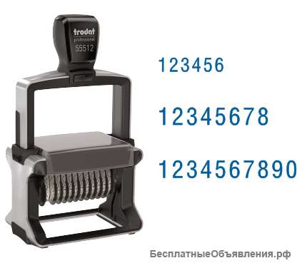 Нумераторы - ленточные и автоматические в компании STEMP от 370 рублей