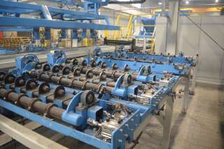 Линия для сварки арматурной сетки и каркасов