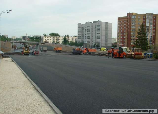 Асфальтирование дорог и укладка асфальта