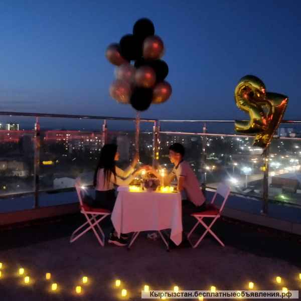 Организация предложения руки и сердца в Бишкеке