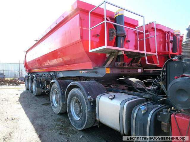 Самосвальный п-прицеп Kassbohrer 32 м3, 16 шт