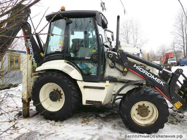 Экскаватор-погрузчик Hidromek 102, макс. опции