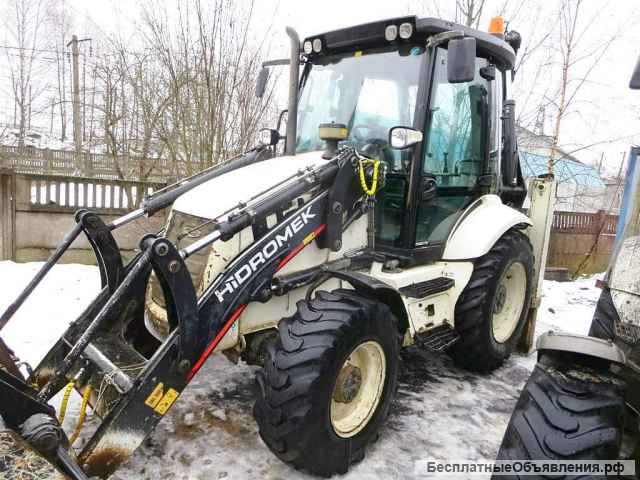 Экскаватор-погрузчик Hidromek 102, макс. опции