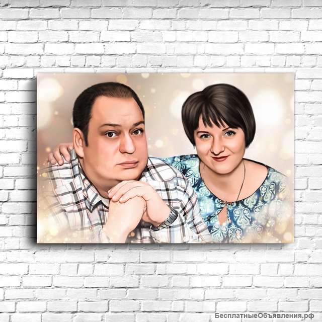 Фото на холсте