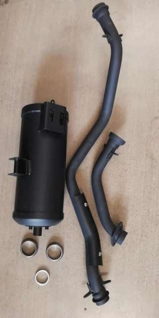 Труба выхлопная в сборе, сталь Stels 300, 2.4.09.1000