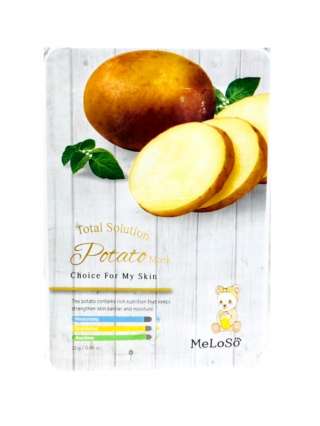 Маска тканевая для лица с экстрактом картофеля