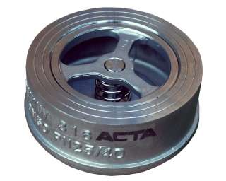 Клапаны обратные нержавеющие межфланцевые АСТА ОК352