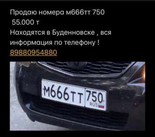 Гос номера м666тт750