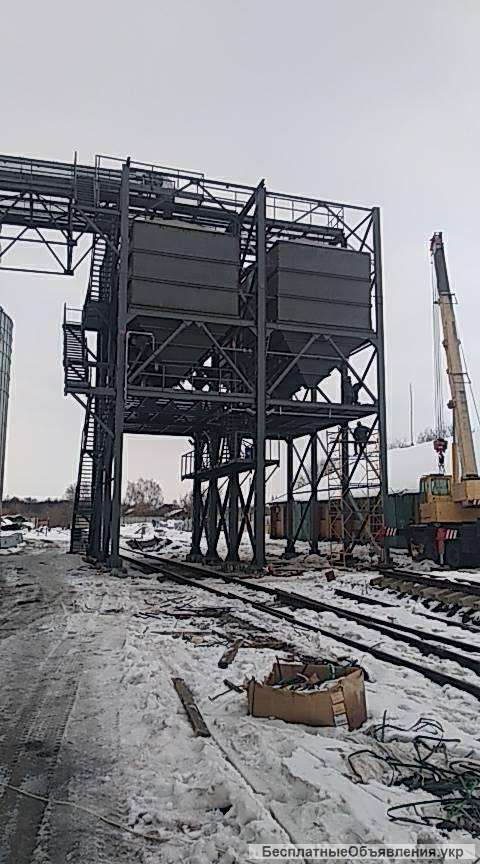 Емкости/Бункер для выгрузки зерна на ЖД транспорт