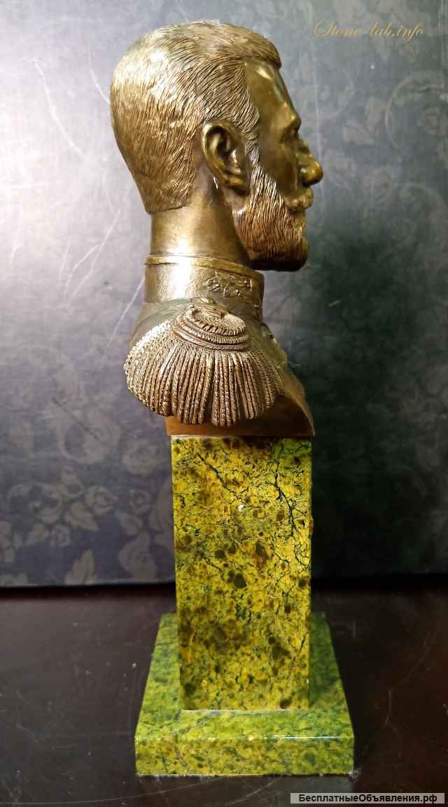 Бюст Великий князь Сергей Александрович на камне