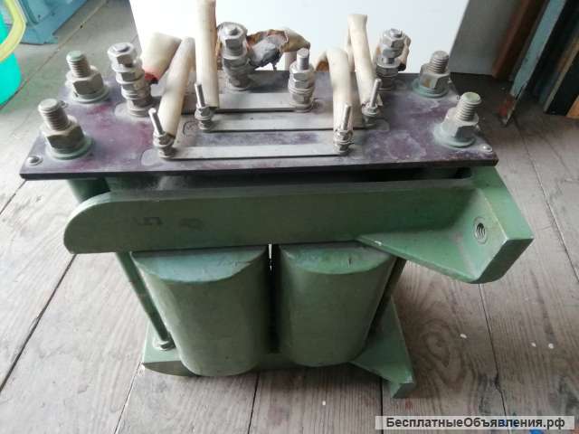 Трансформатор напряжения 380/220 В на 30/24 В 80А