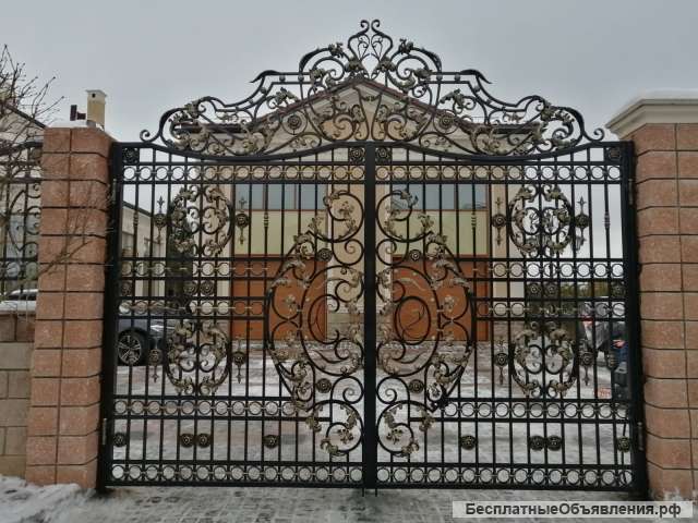 Кованые ворота