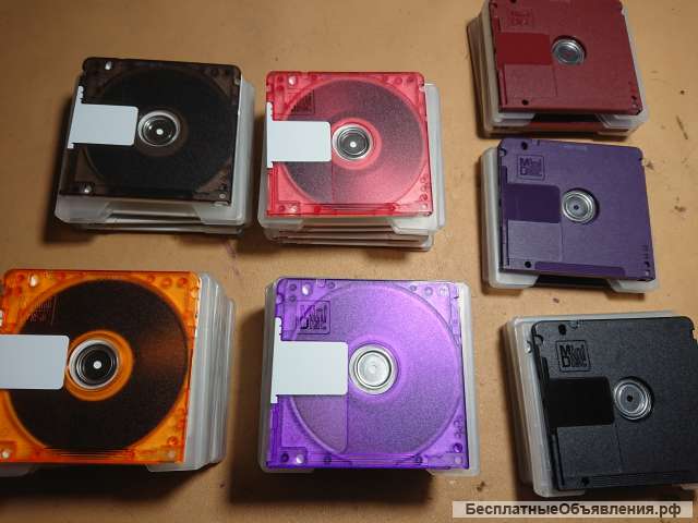 MD диски Sony Bianca - редкие Новые