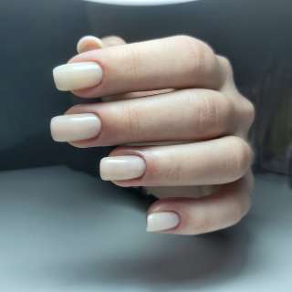 Комбинированный маникюр, покрытие гель-лак