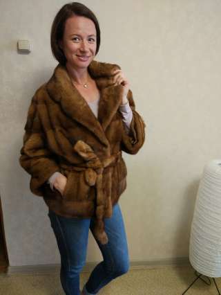 Норковый полушубок