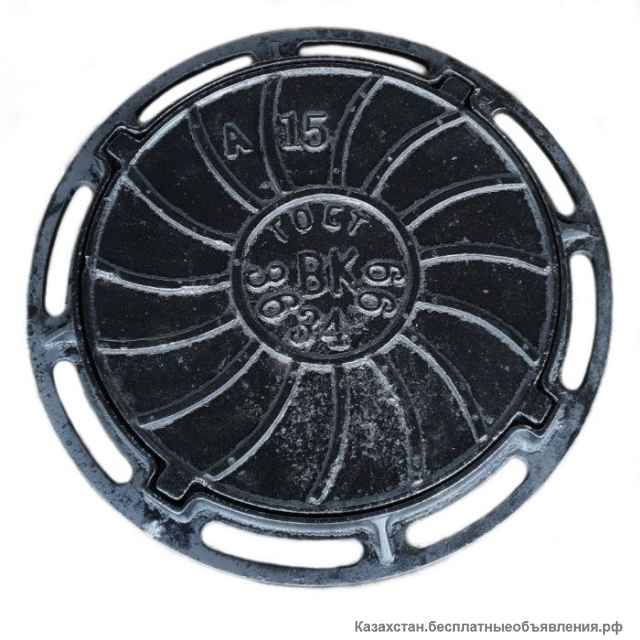 Люк чугунный 1,5т