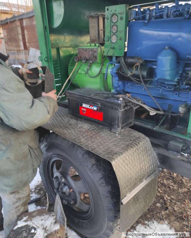 САК сварочный передвижной аппарат - дизельный конверсионный, двигатель Д-144