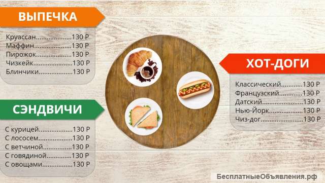 Оригинальные и эффективные меню борды для ресторанов