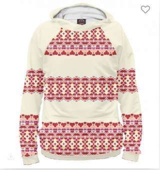 Женская толстовка, этническая