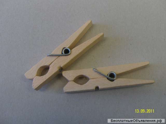 Прищепка деревянная