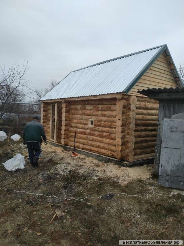 Срубы бань