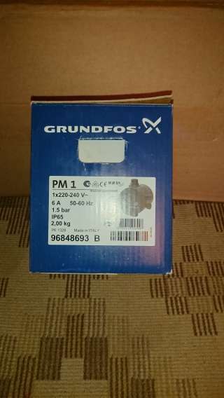 GRUNDFOS регулятор давления РМ 1-15