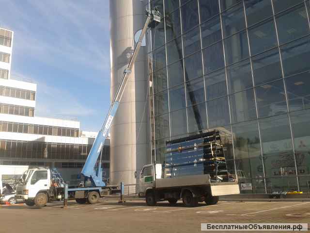 Изготовление, установка больших стекол и стеклопакетов