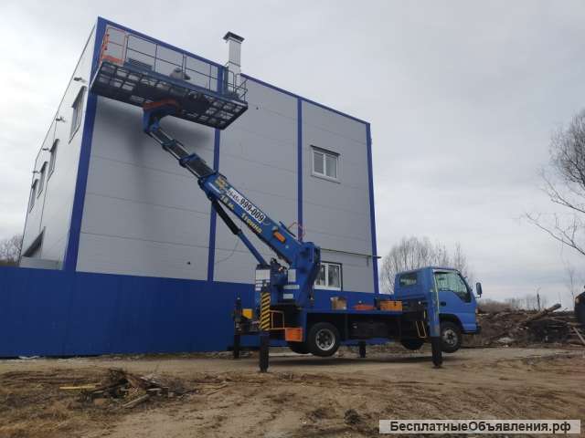 Услуги, аренда автовышки 14 м - 45 м в Ярославле и области