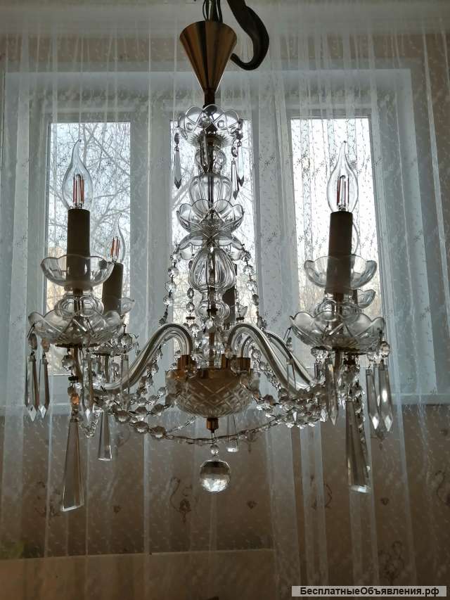 Люстра хрустальная