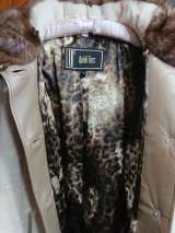 Женское меховое пальто