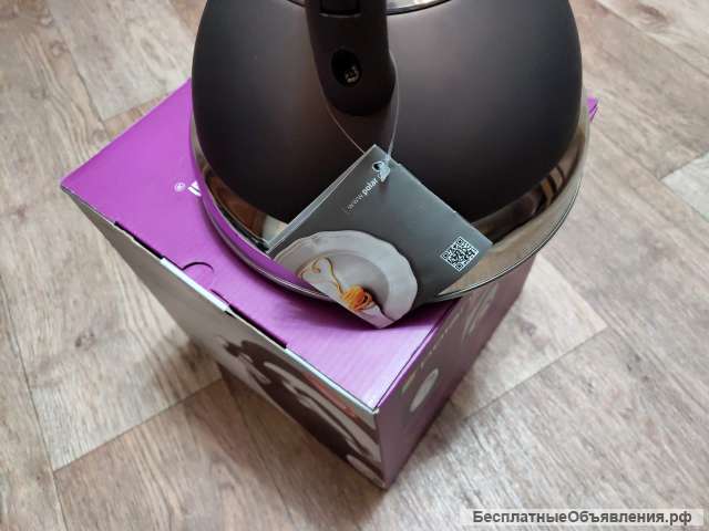 Чайник для плиты Polaris Etna-3L свисток коричневый