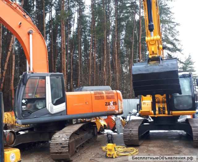 Капот двигателя бу экскаватор Hitachi ZX330 с разборки