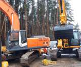 Капот двигателя бу экскаватор Hitachi ZX330 с разборки