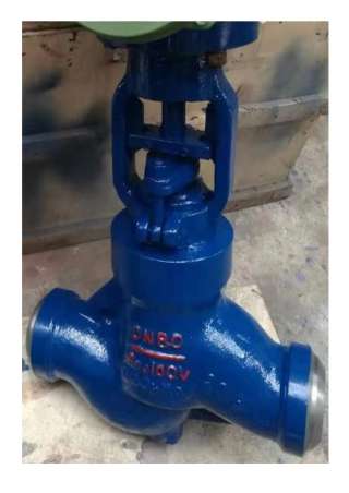 Регулирующий клапан ДУ 80 РУ 300 с электроприводом в сборе