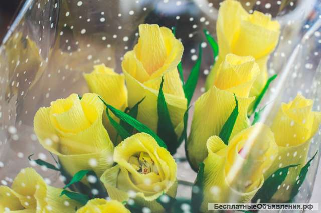 Мастер-класс "Букет из конфет"