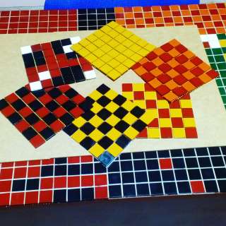 Работник для производства мозаики