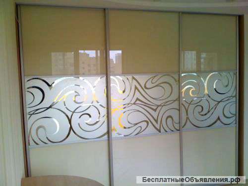 Двери купе стекло Лакобель