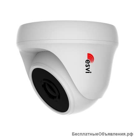 Купольная видеокамера EVL-DP-H22F 1080p, f2.8мм