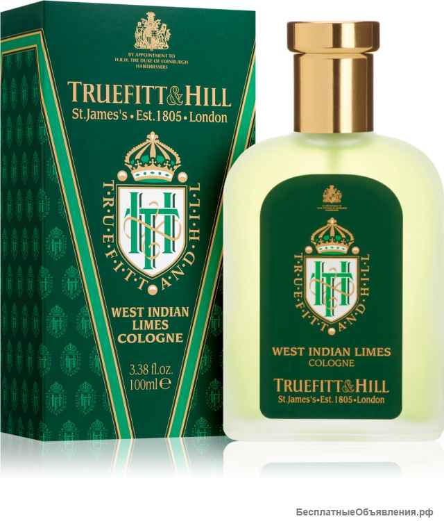 Парфюм мужской Truefitt & Hill West Indian Limes 100 мл. одеколон