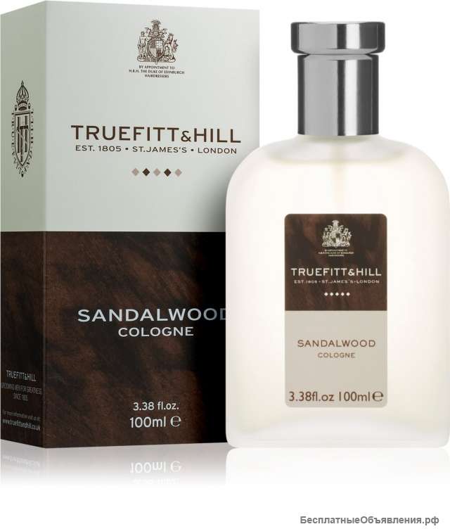 Парфюм мужской Truefitt & Hill Sandalwood 100 мл. одеколон