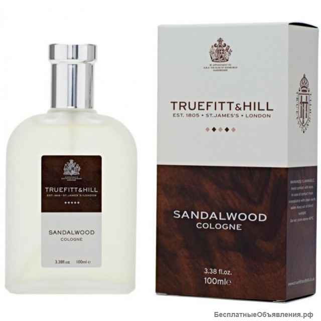 Парфюм мужской Truefitt & Hill Sandalwood 100 мл. одеколон