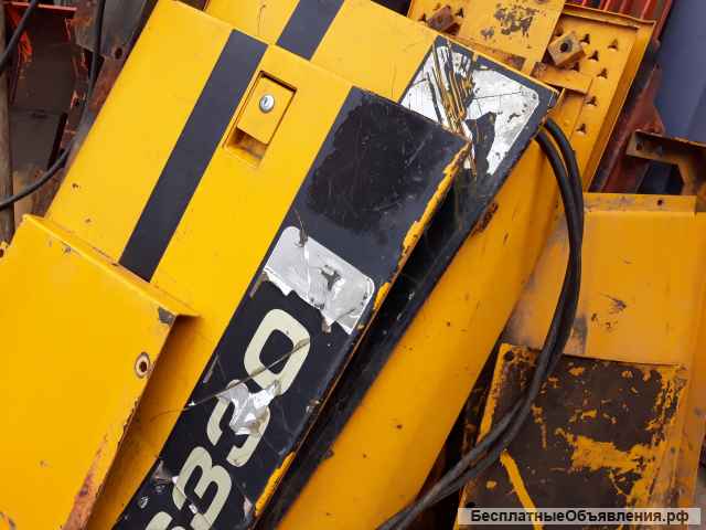 JCB JS330 бу двигатель ковш насос рукоять цилиндры с разборки