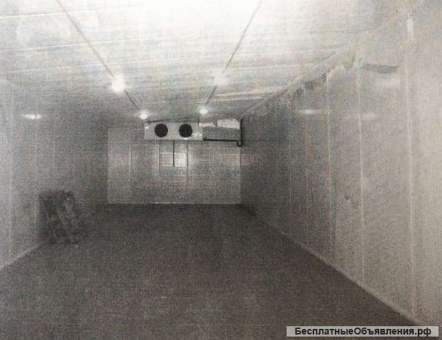 Сдаётся в аренду морозильная камера 320 м3, температурные режимы от – 5 до –25 градусов С