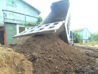 Доставка чернозема, торфа и торфосмеси по Киеву и Киевской области